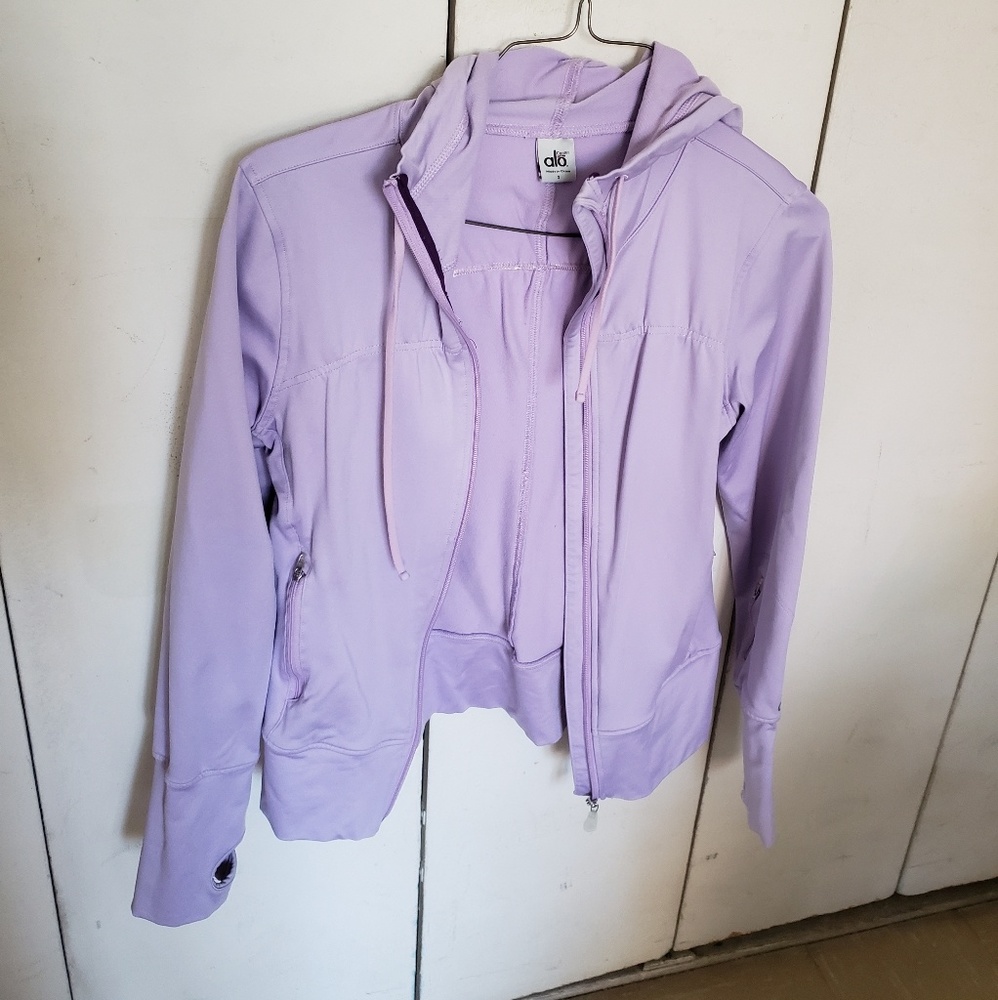 Alo coolfit lavender jacket